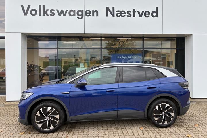 Blå VW ID.4 fra 2023