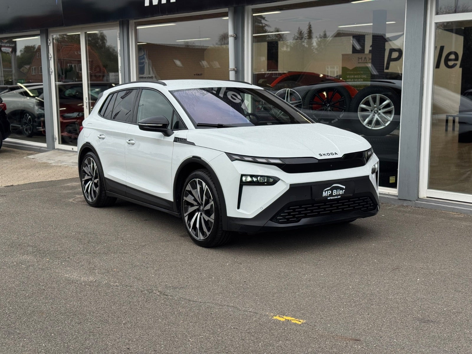 Hvid Skoda Elroq fra 2025