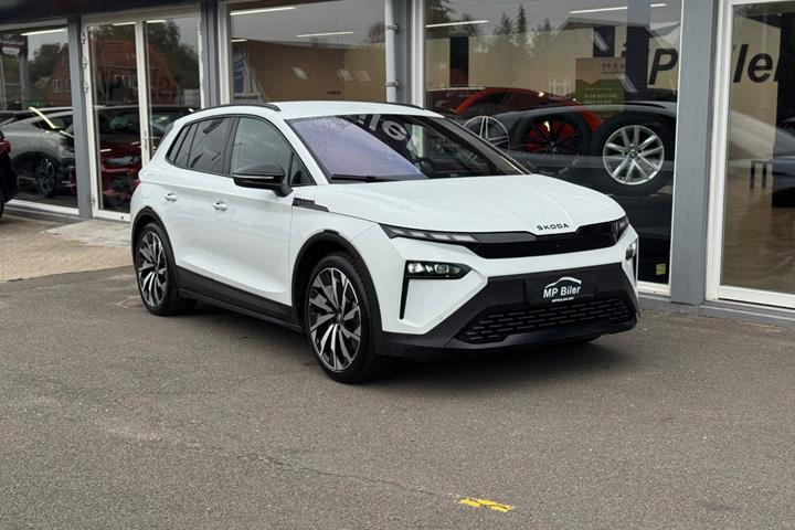 Hvid Skoda Elroq fra 2025