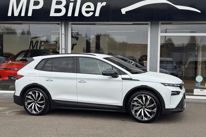 Hvid Skoda Elroq fra 2025