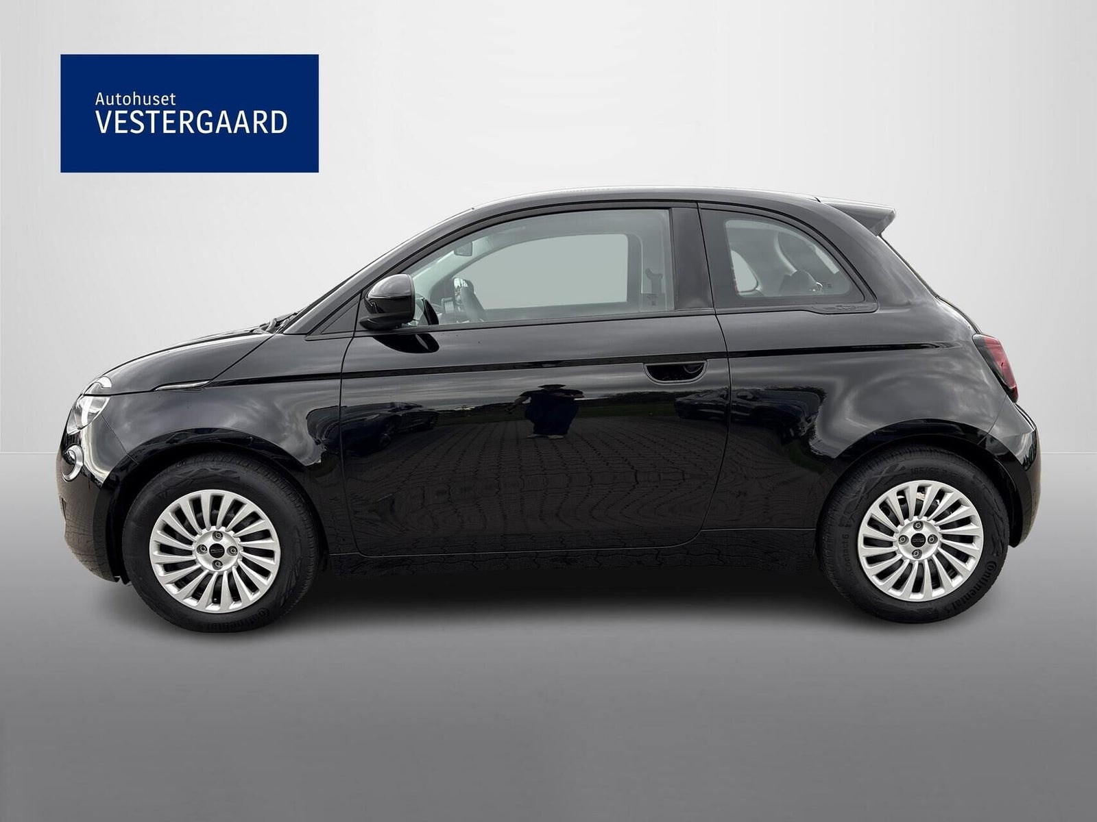 Sort Fiat 500e fra 2024