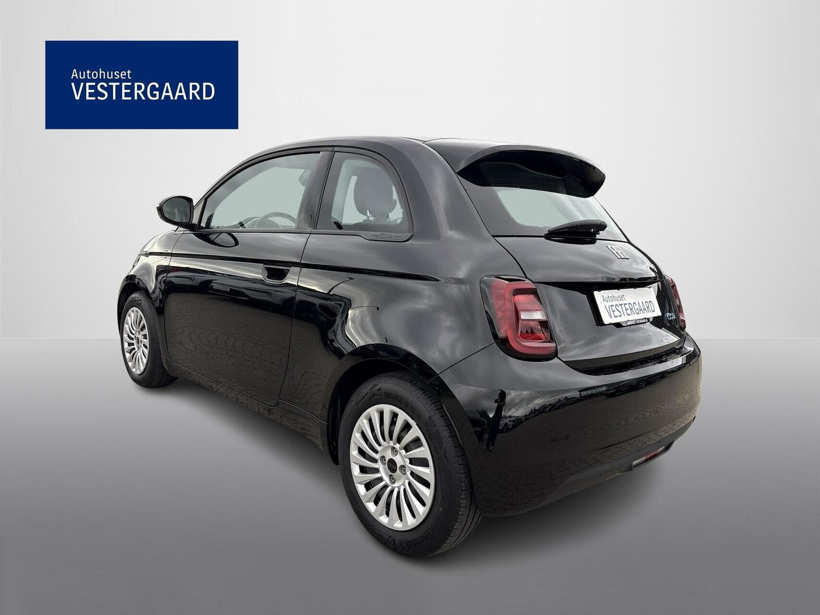 Sort Fiat 500e fra 2024