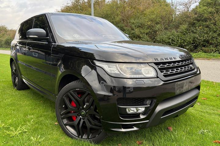 Sort Land Rover Range Rover sport fra 2017