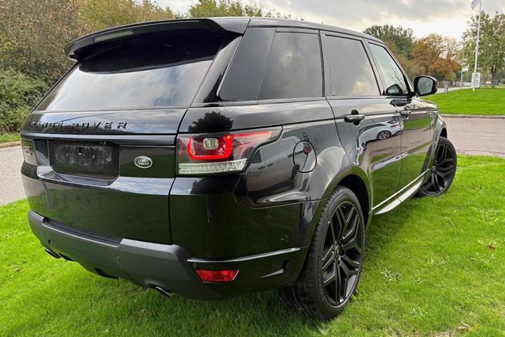Sort Land Rover Range Rover sport fra 2017