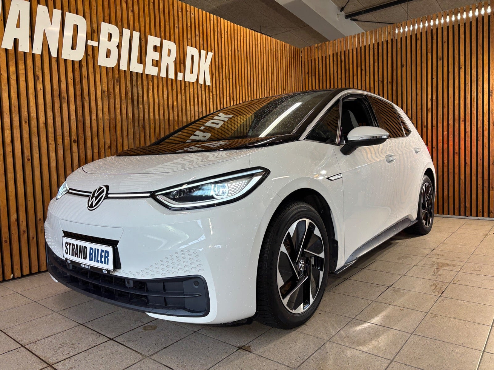 Hvid VW ID.3 fra 2021