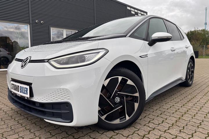 Hvid VW ID.3 fra 2021