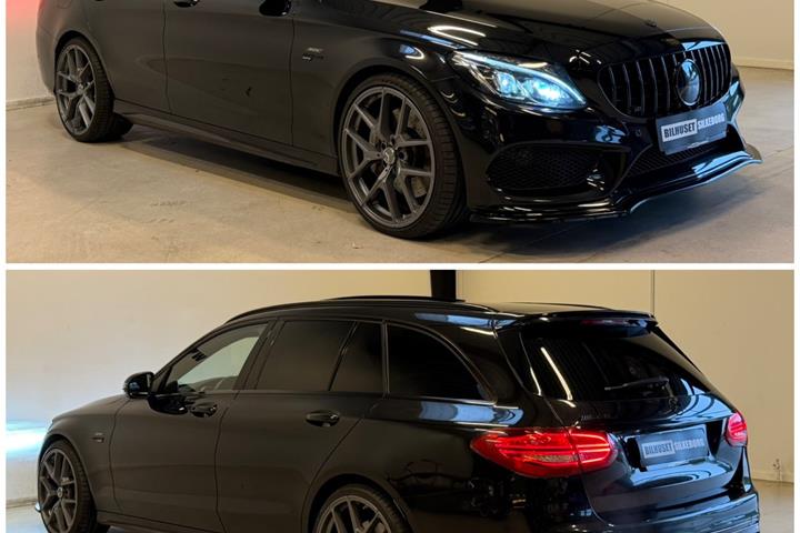 Hvid Mercedes C450 fra 2016
