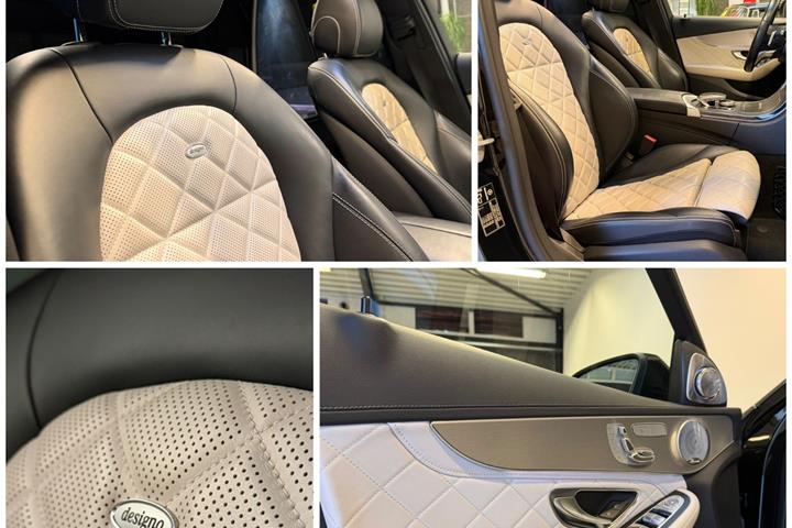 Hvid Mercedes C450 fra 2016