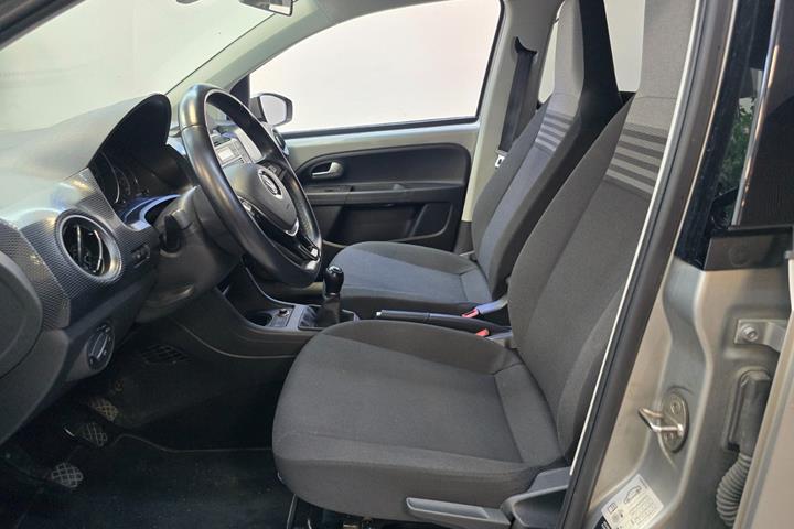 Sølv VW UP! fra 2019