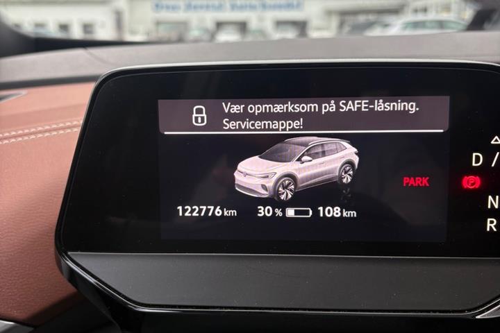 Blå VW ID.4 fra 2021