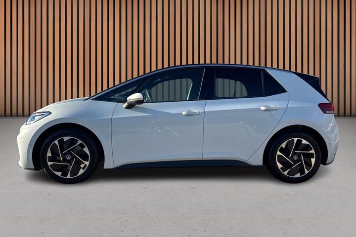 Hvid VW ID.3 fra 2025