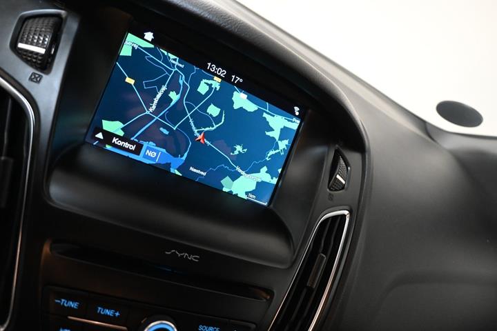 Grå Ford Focus fra 2017