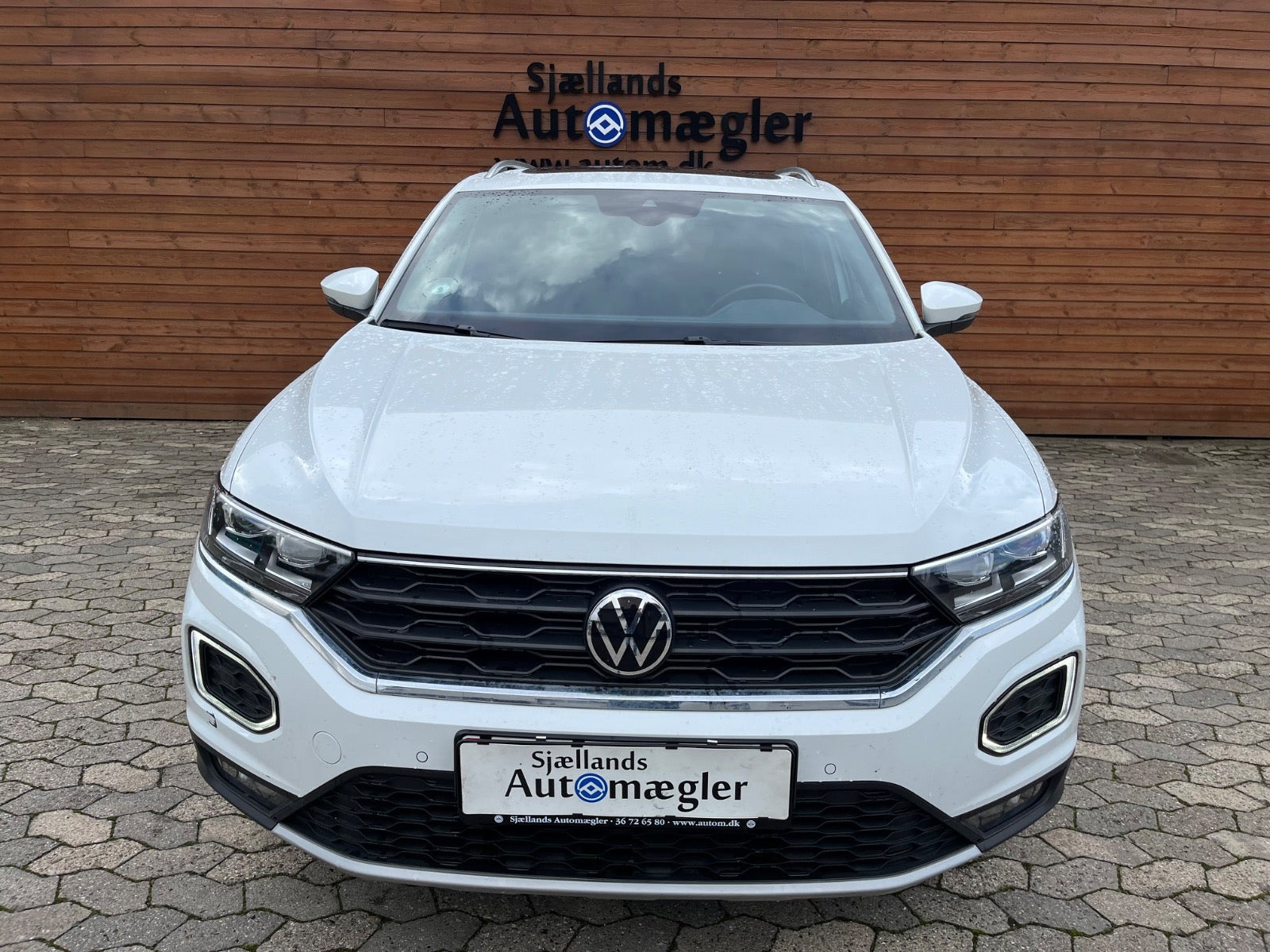 Hvid VW T-Roc fra 2022