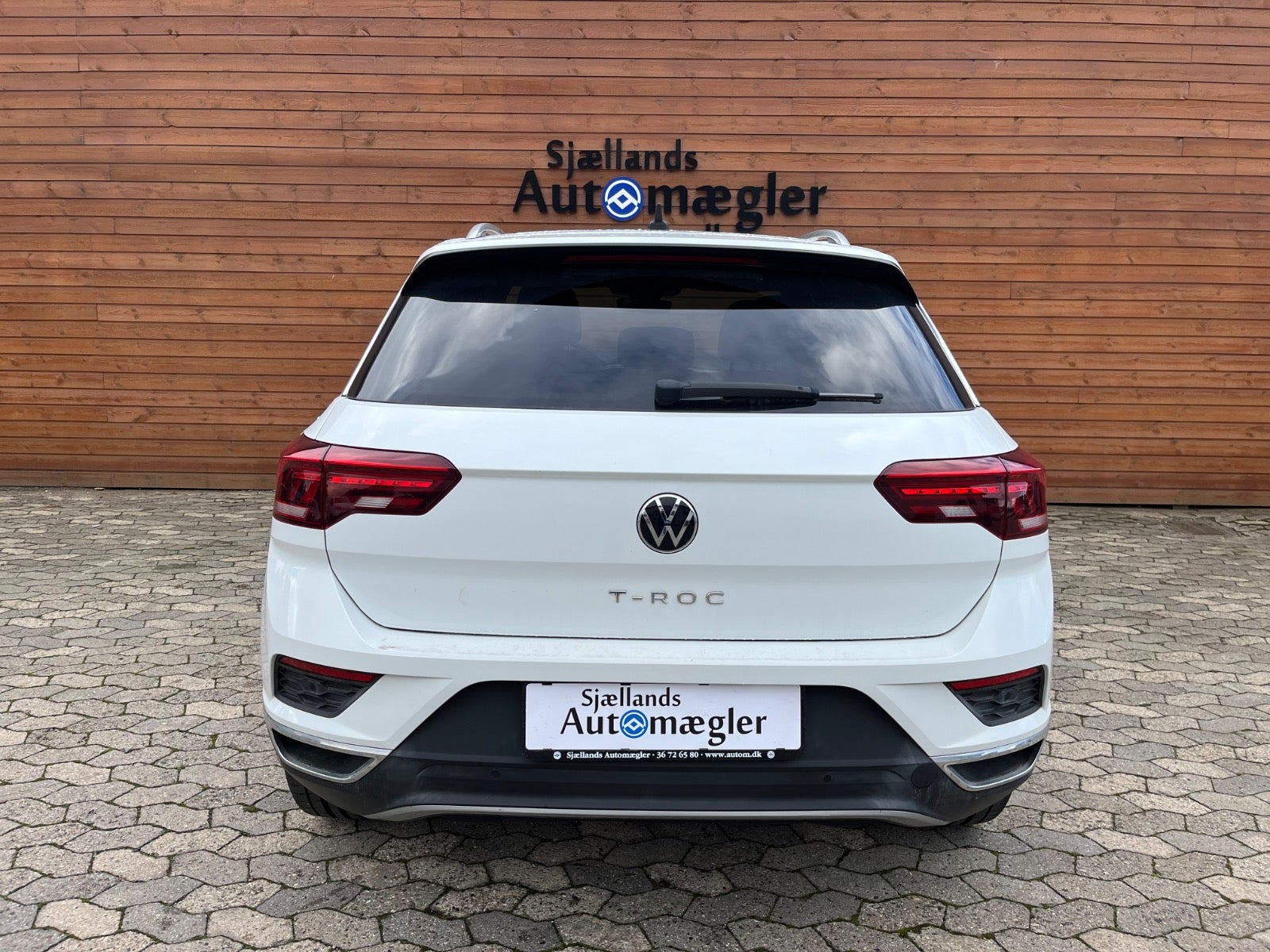 Hvid VW T-Roc fra 2022