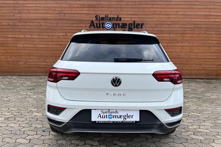 Hvid VW T-Roc fra 2022