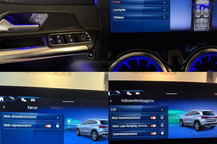 Hvid Mercedes EQA250+ fra 2025
