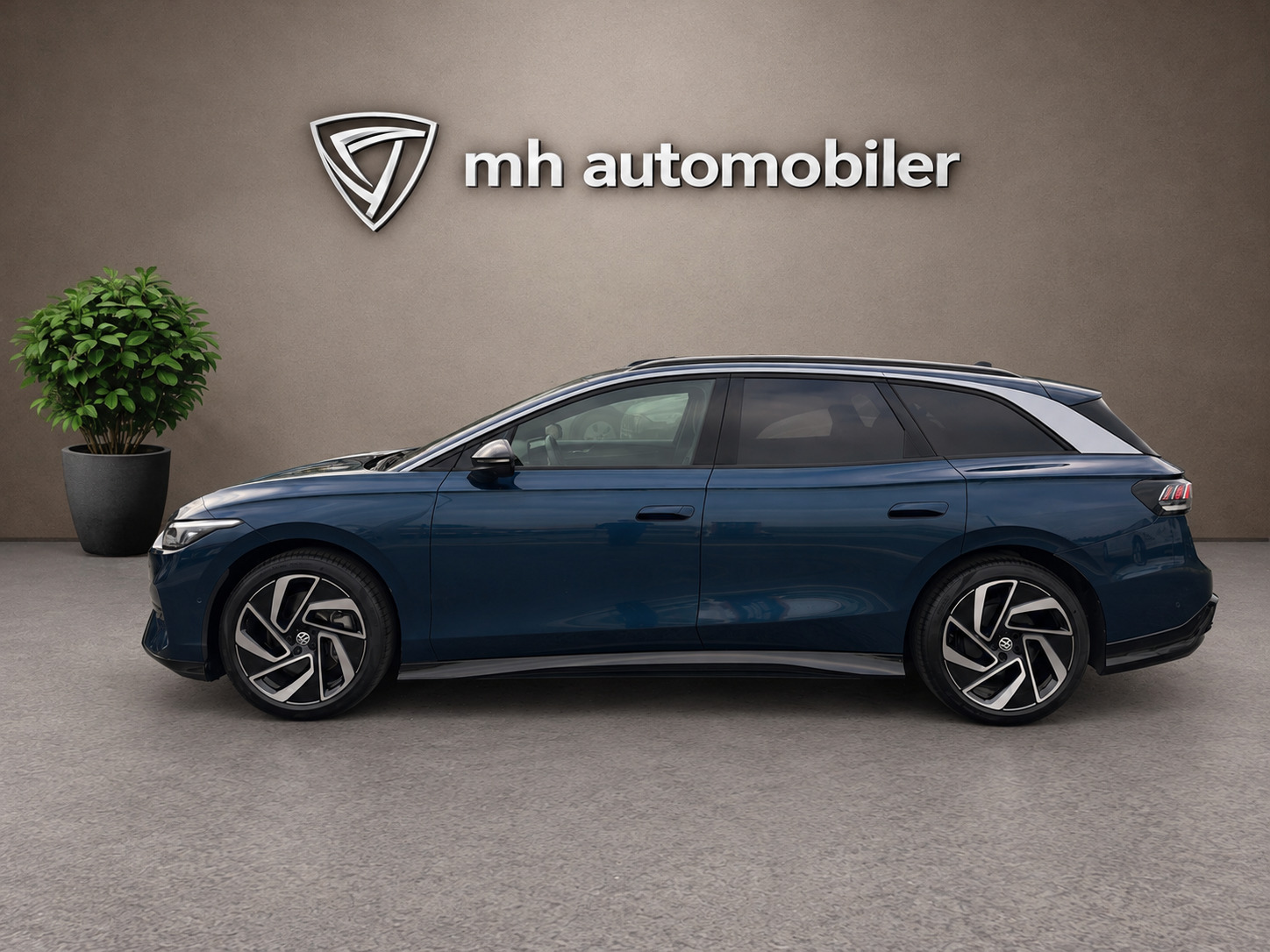 Blå VW ID.7 fra 2026