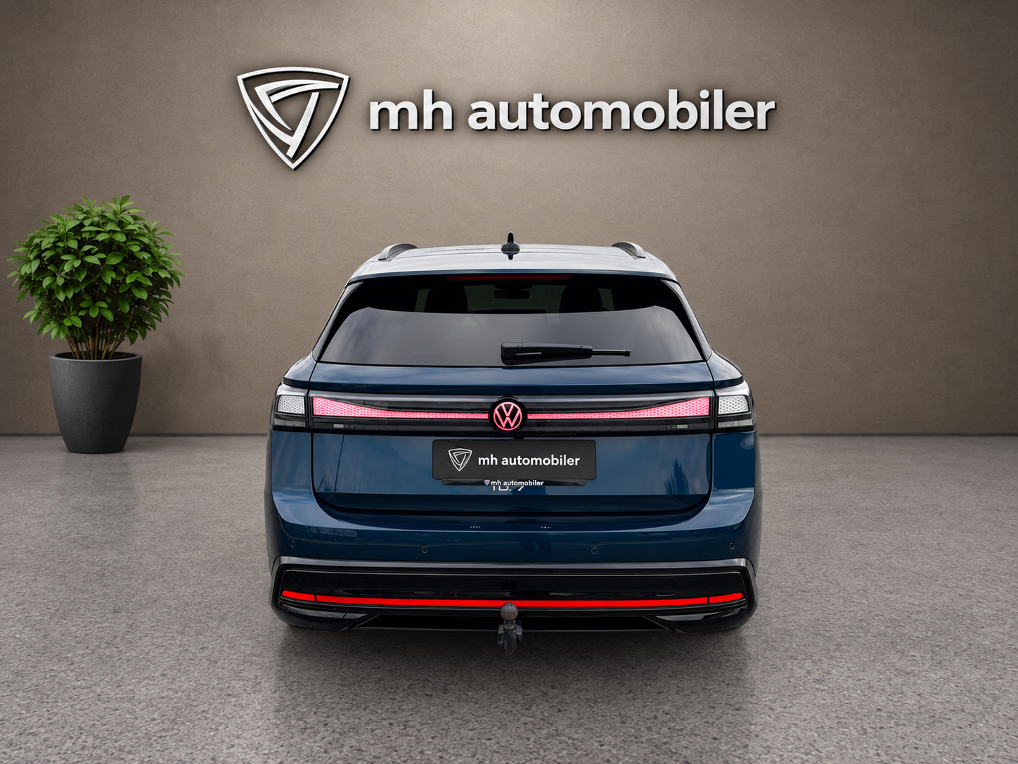Blå VW ID.7 fra 2026