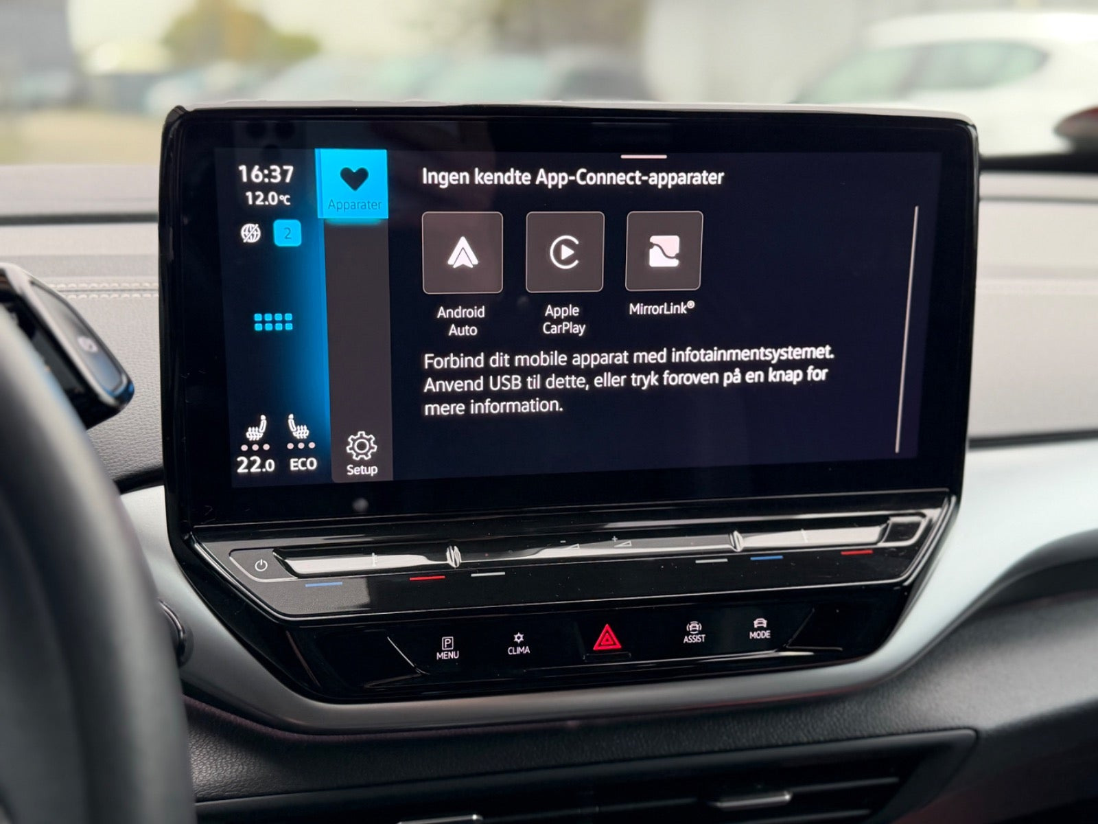 Blå VW ID.5 fra 2023
