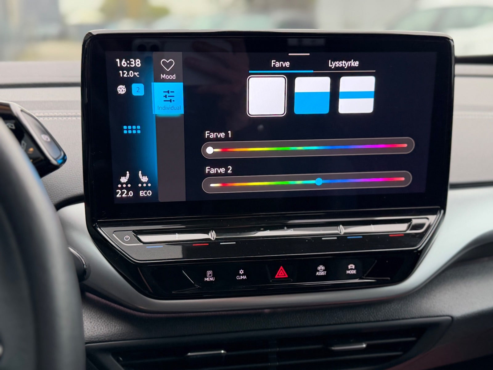 Blå VW ID.5 fra 2023