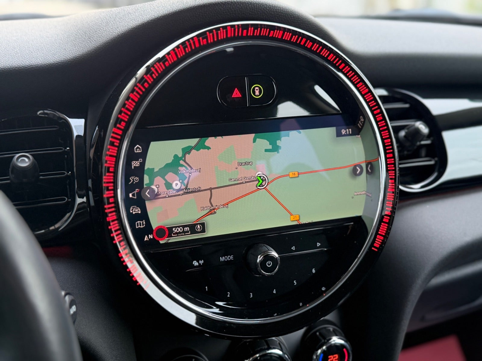 Sort Mini Cooper SE fra 2023
