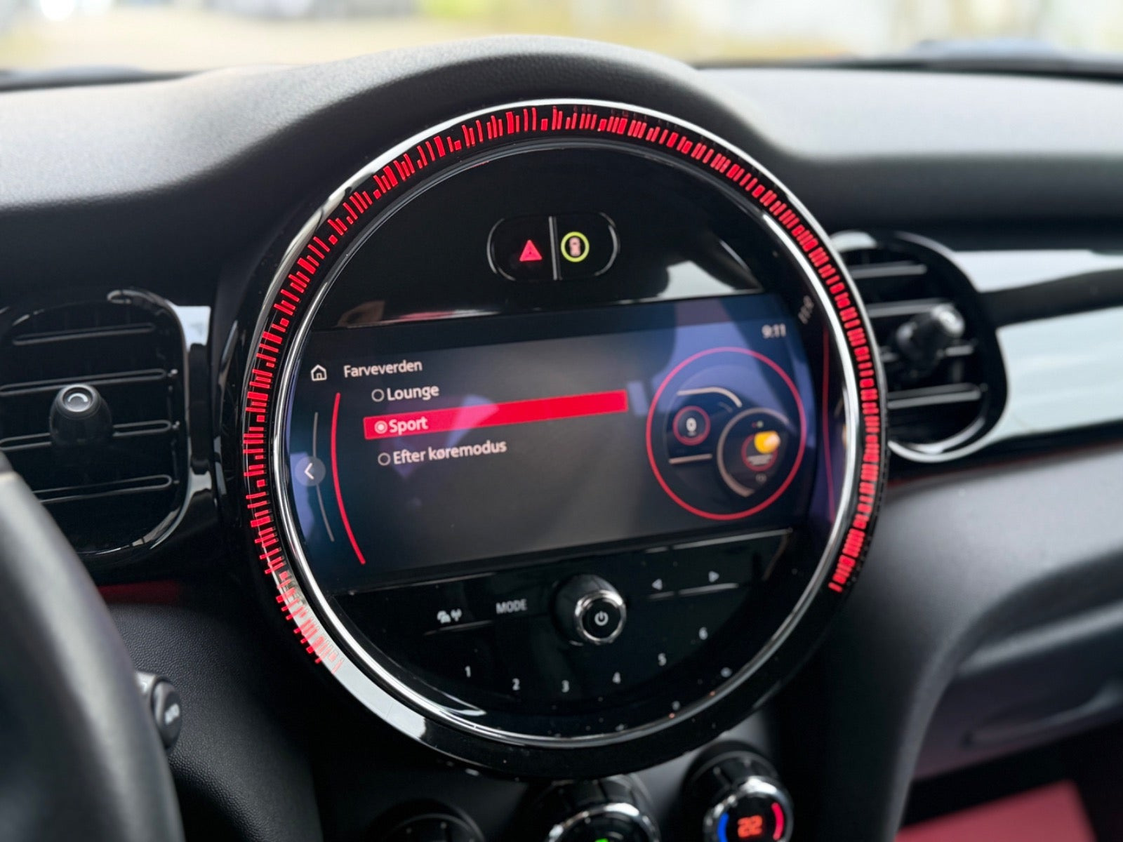Sort Mini Cooper SE fra 2023