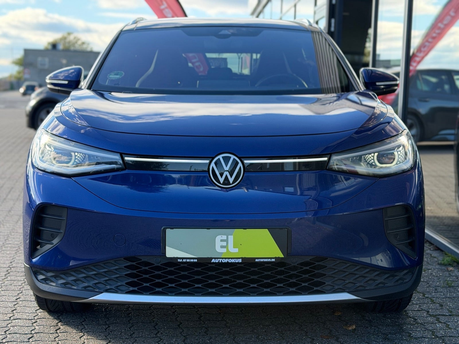 Blå VW ID.4 fra 2023