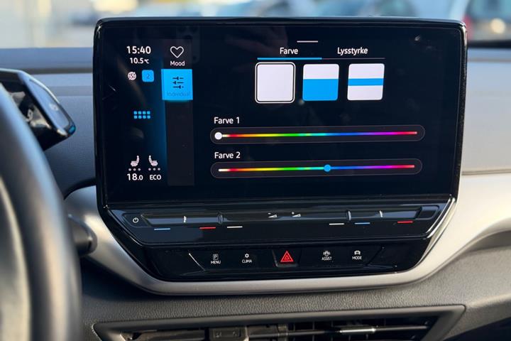 Blå VW ID.4 fra 2023