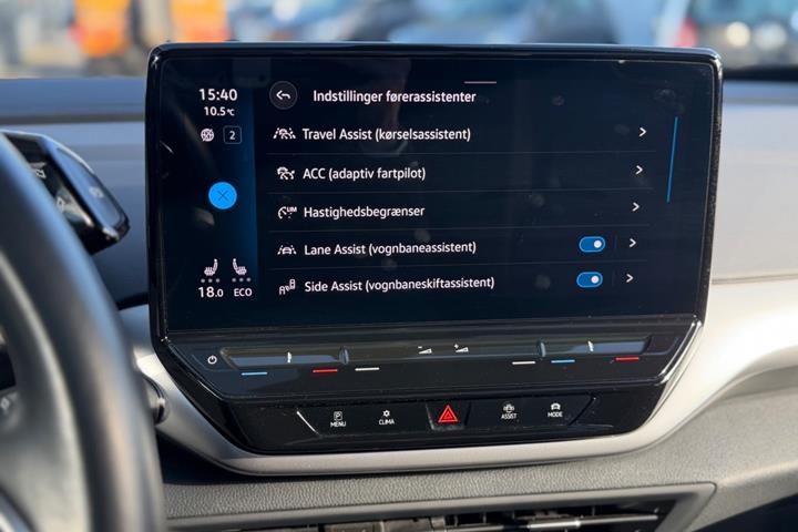 Blå VW ID.4 fra 2023