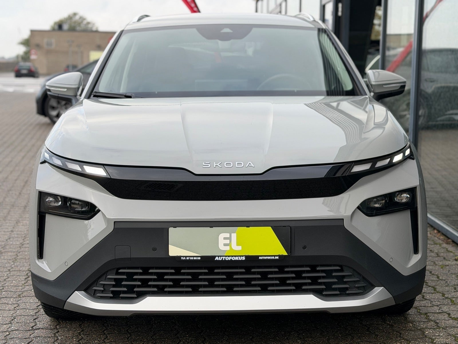 Grå Skoda Elroq fra 2026