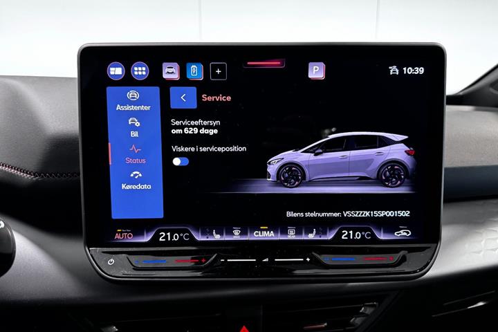 Grå Cupra Born fra 2024
