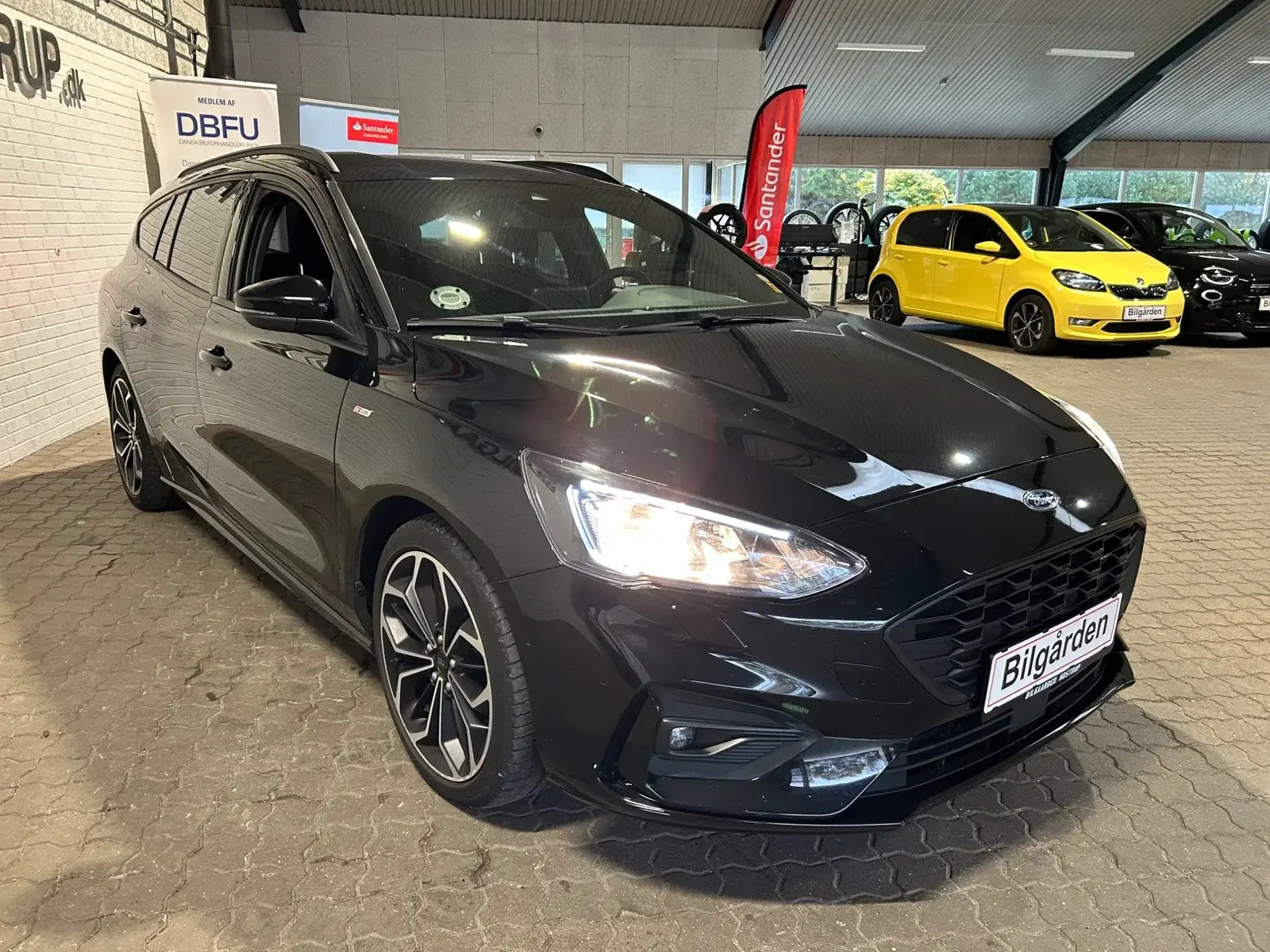 Sort Ford Focus fra 2019