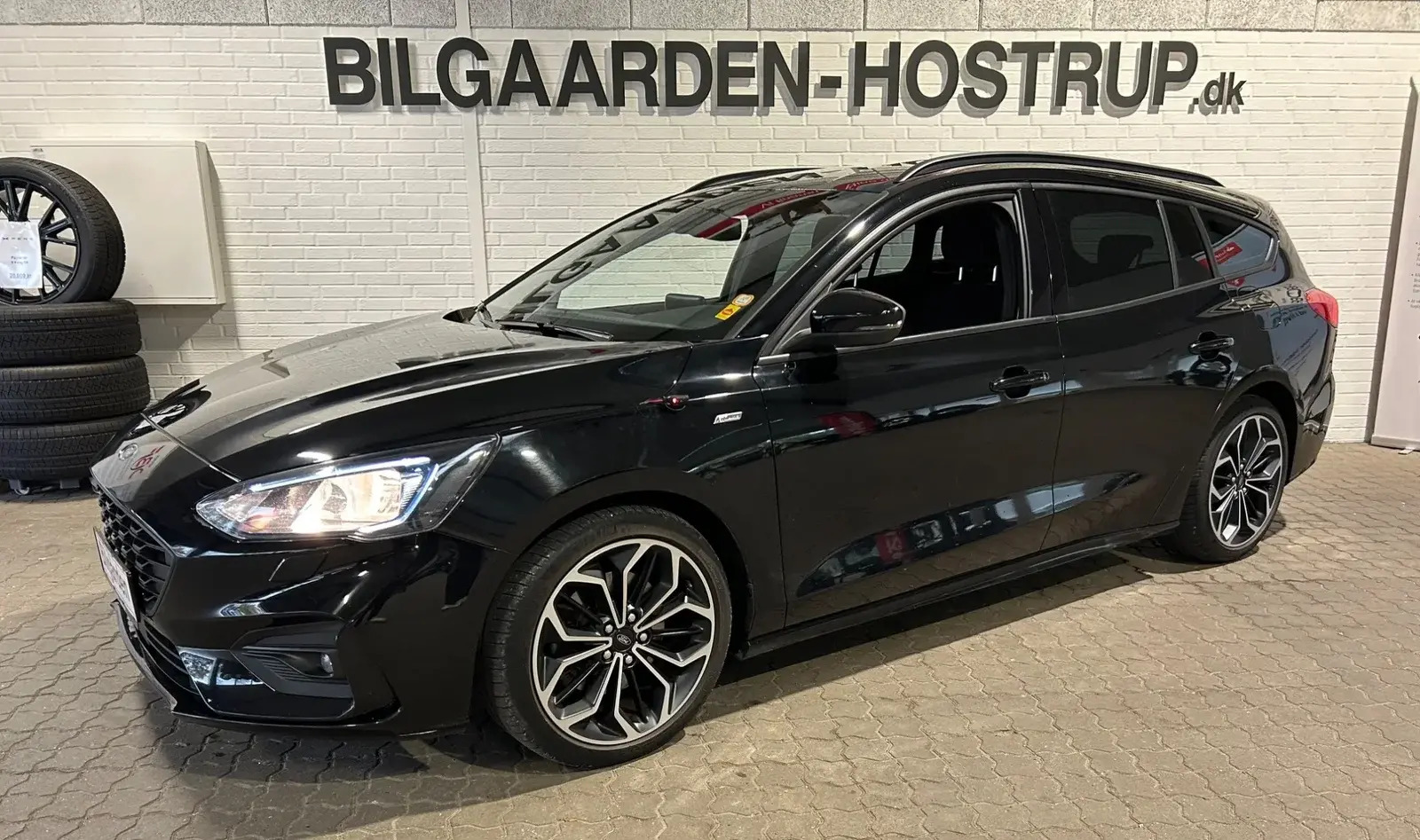 Sort Ford Focus fra 2019