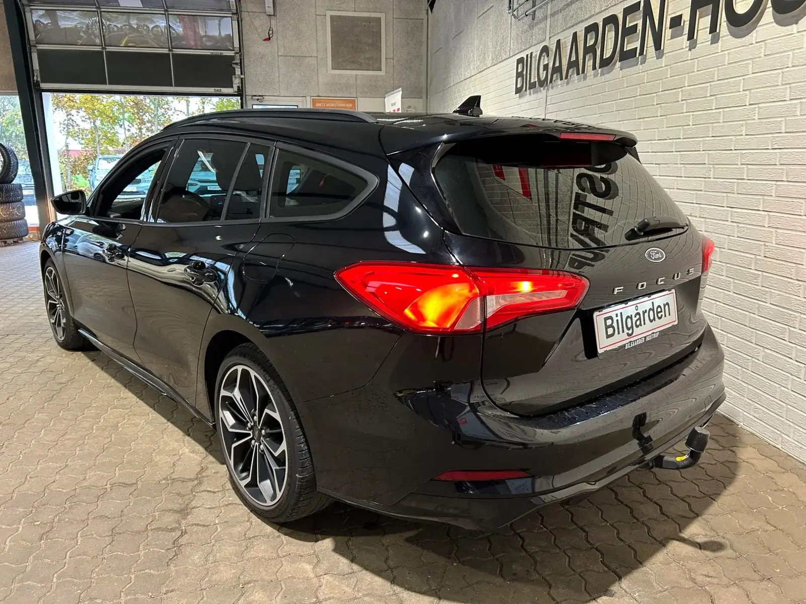 Sort Ford Focus fra 2019