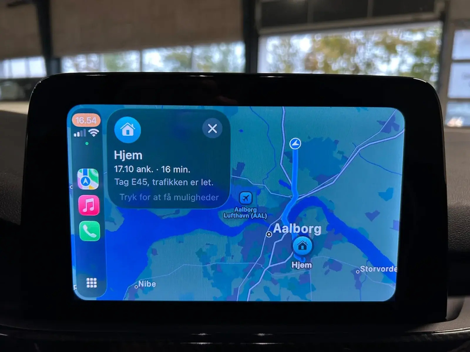 Sort Ford Focus fra 2019