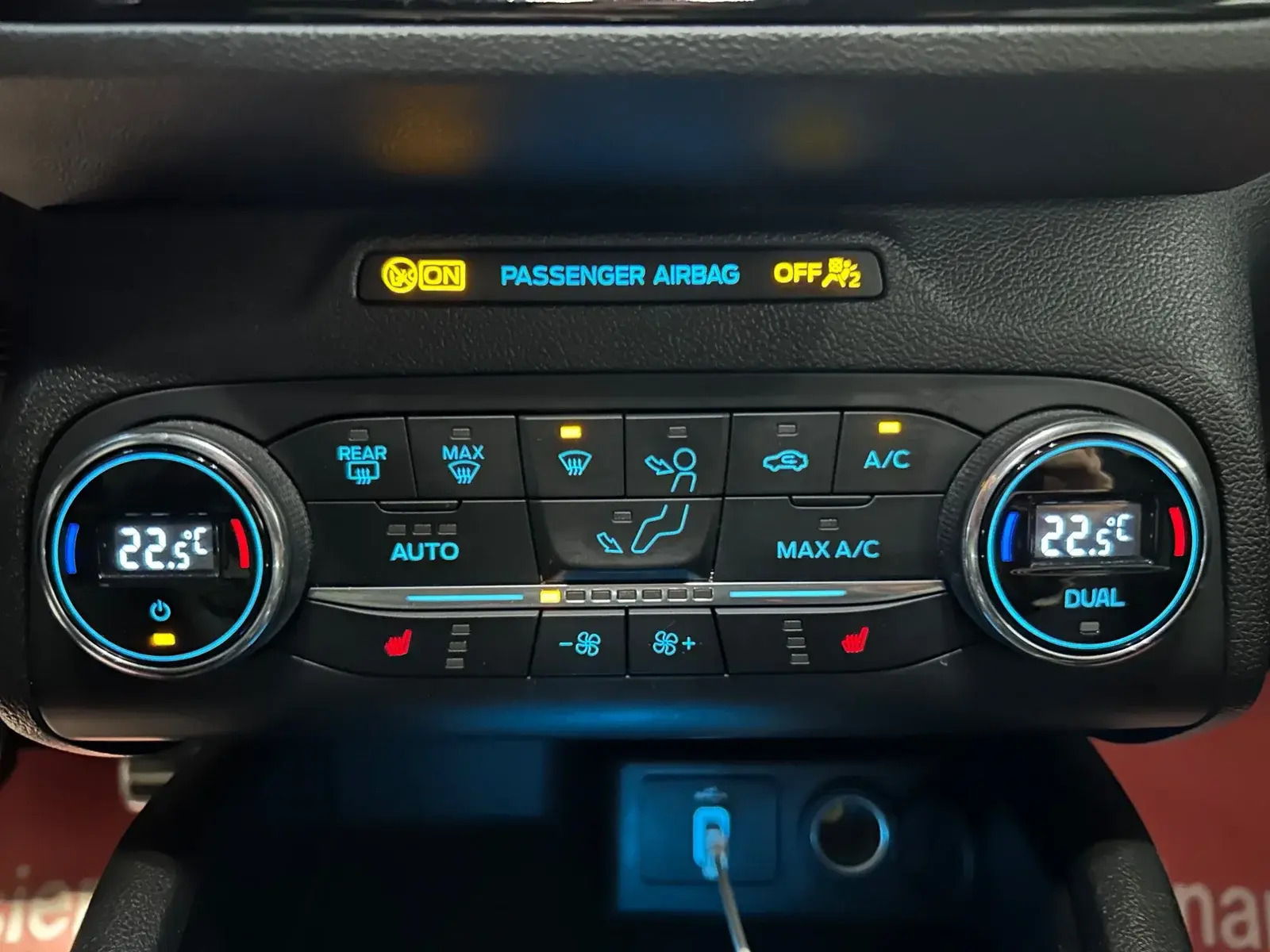 Sort Ford Focus fra 2019