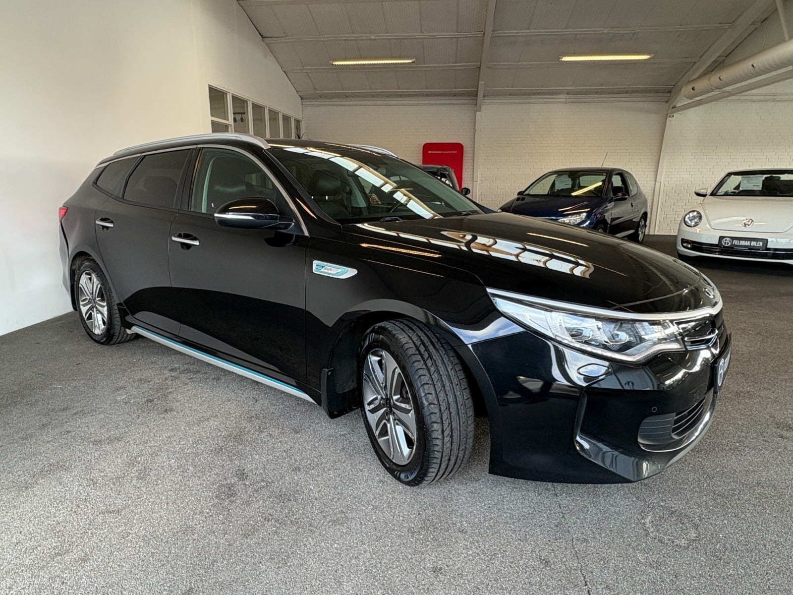 Sort Kia Optima fra 2018