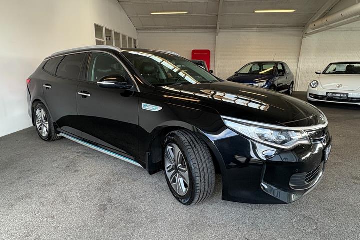 Sort Kia Optima fra 2018