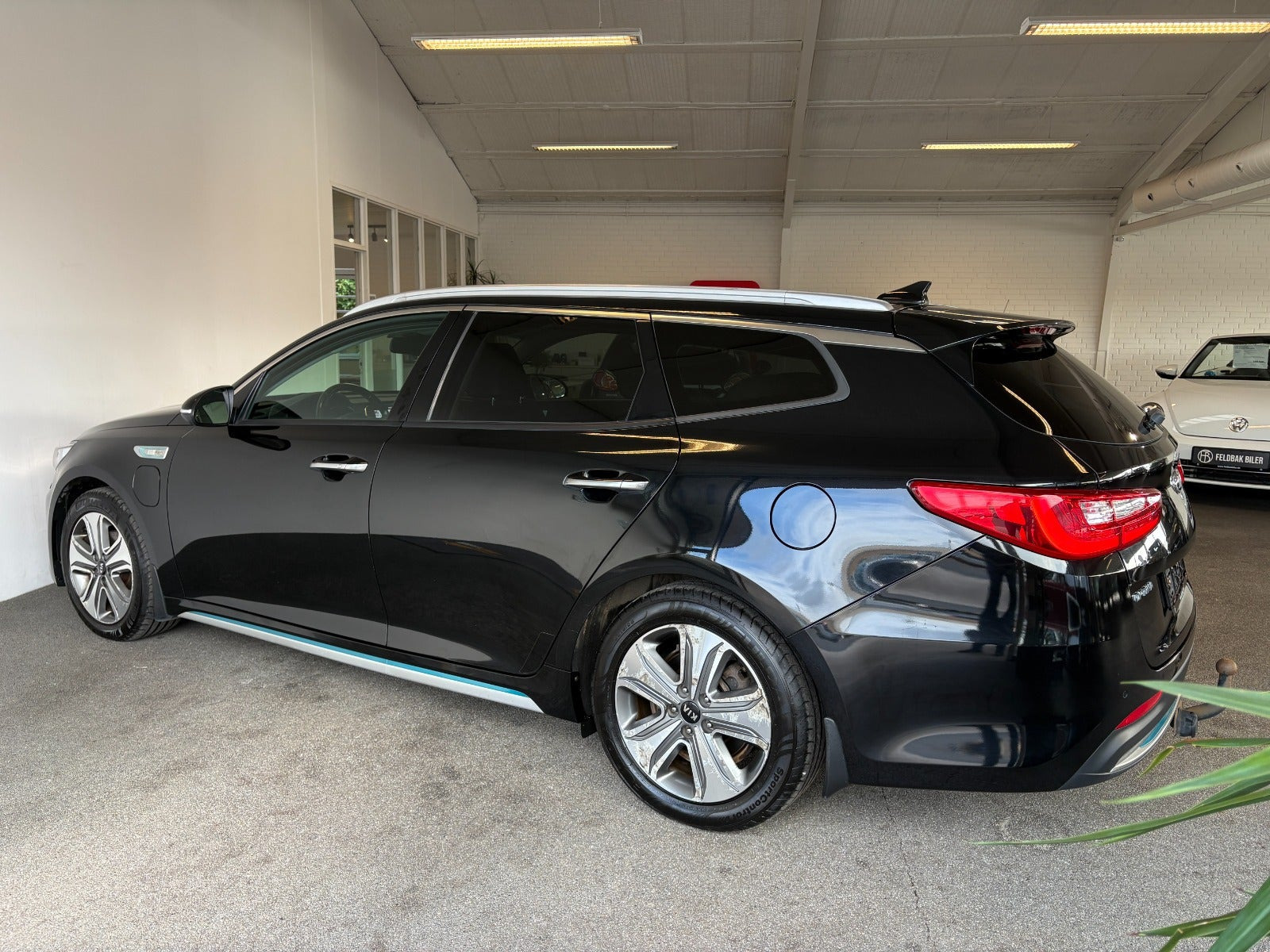 Sort Kia Optima fra 2018