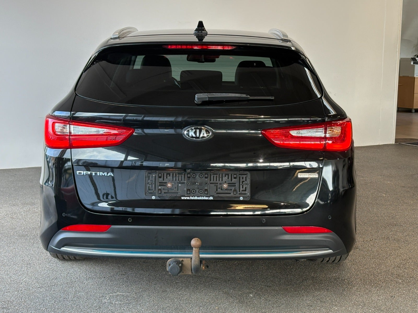 Sort Kia Optima fra 2018