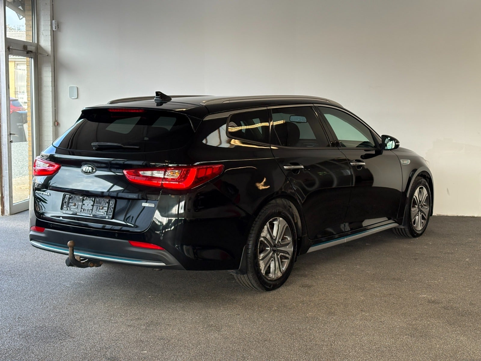 Sort Kia Optima fra 2018
