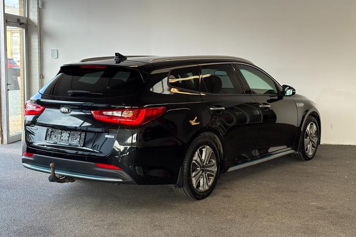 Sort Kia Optima fra 2018
