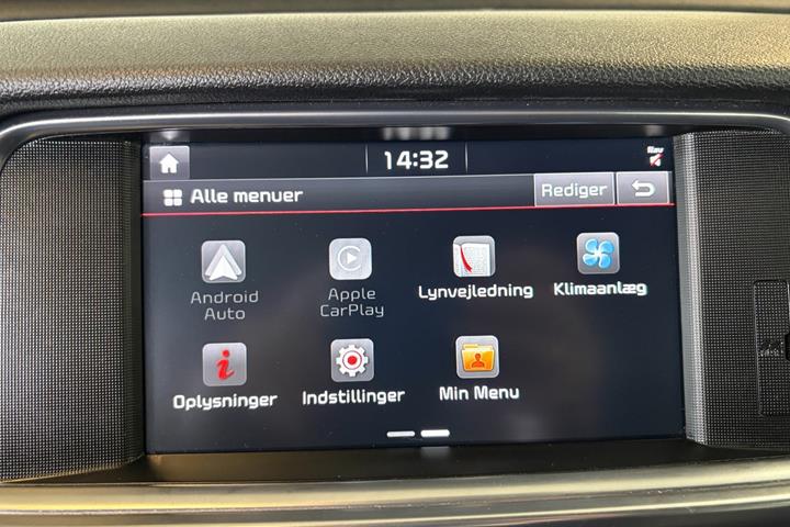 Sort Kia Optima fra 2018