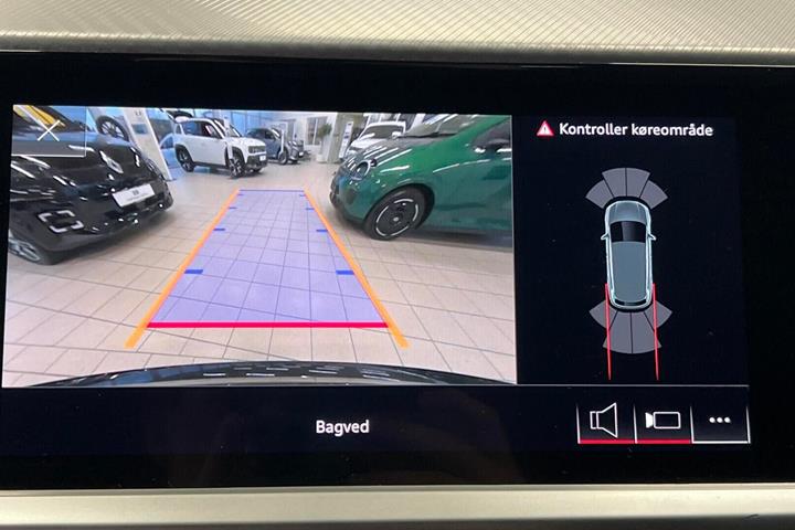 Sort Audi Q4 e-tron fra 2021