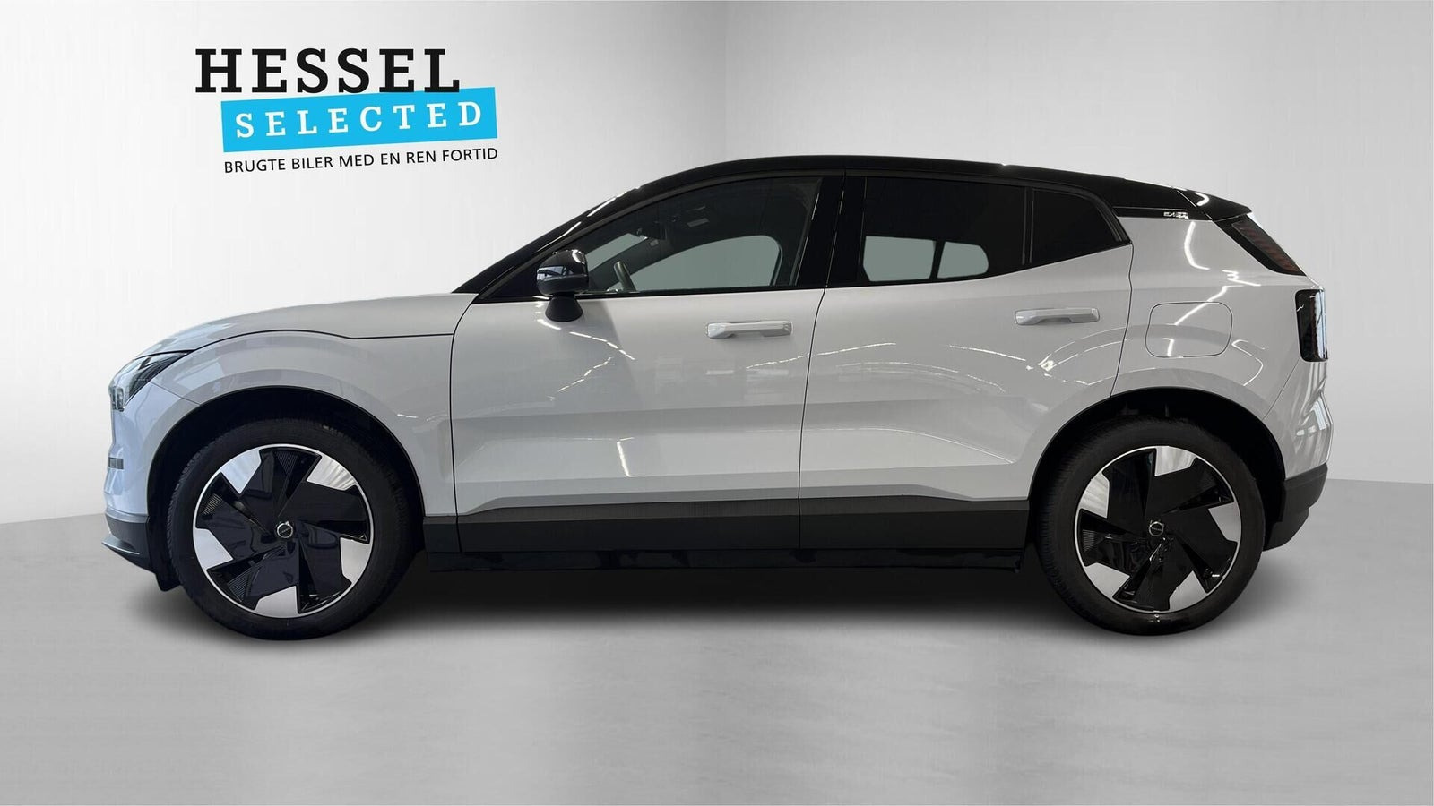 Hvid Volvo EX30 fra 2024