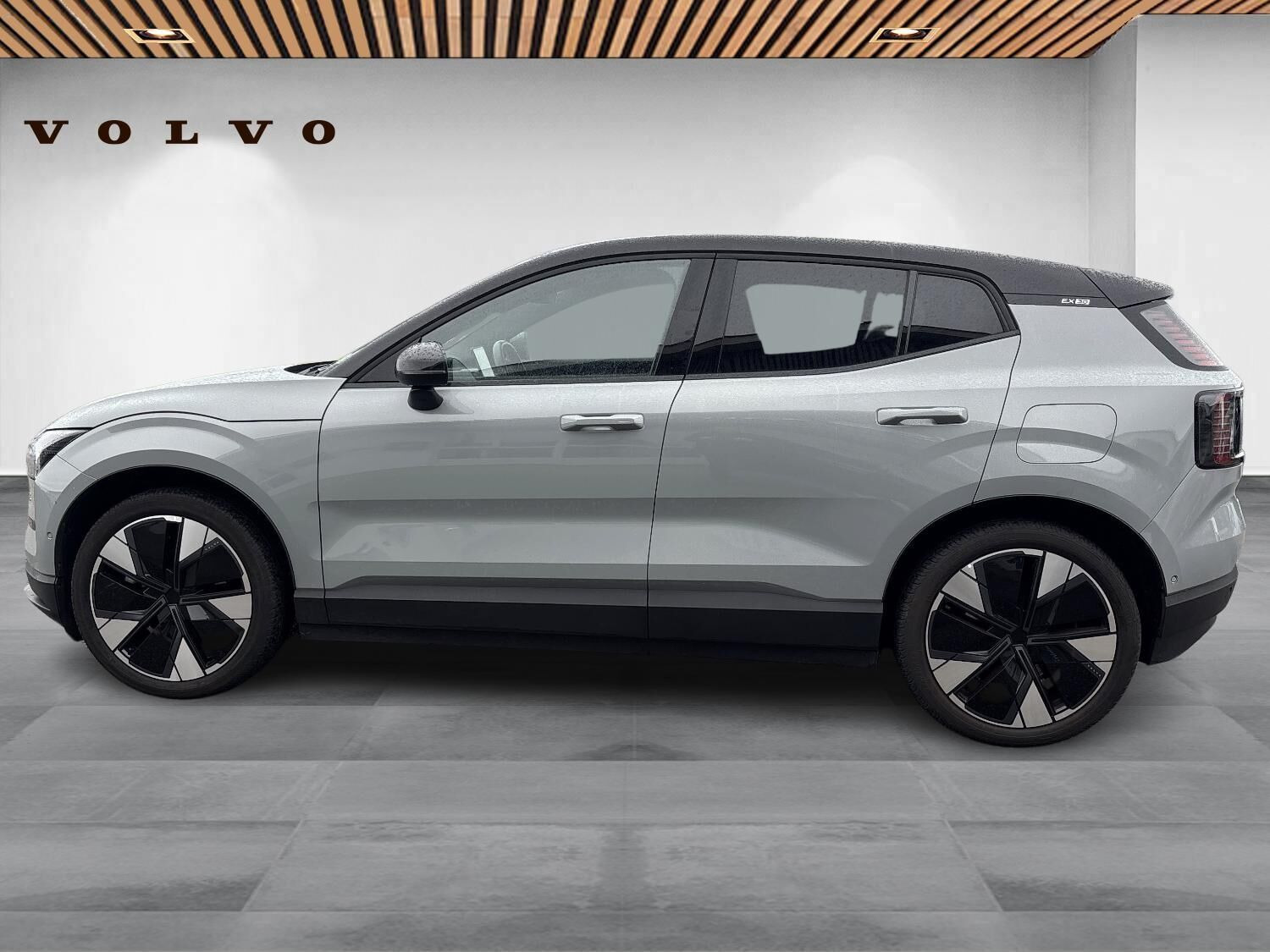 Grå Volvo EX30 fra 2024