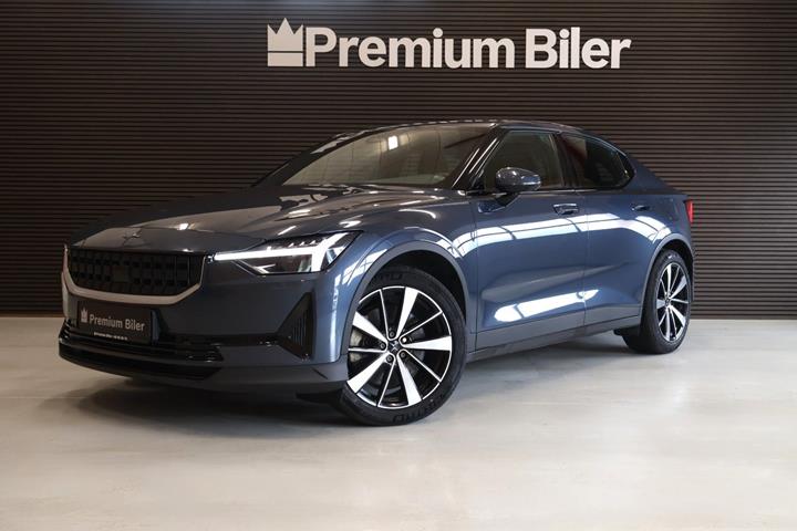 Blå Polestar 2 fra 2022
