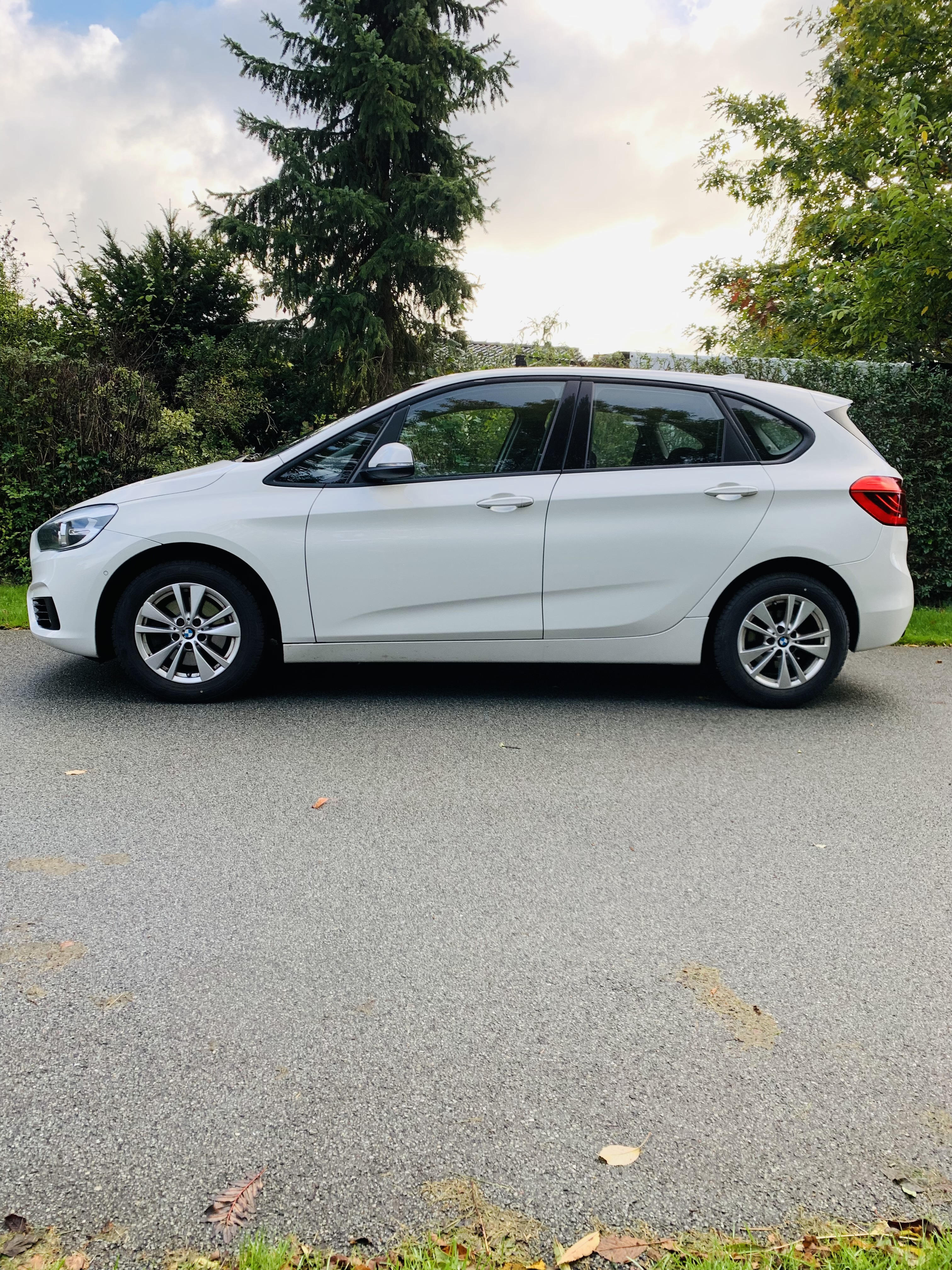 Hvid BMW 2-Serie fra 2014