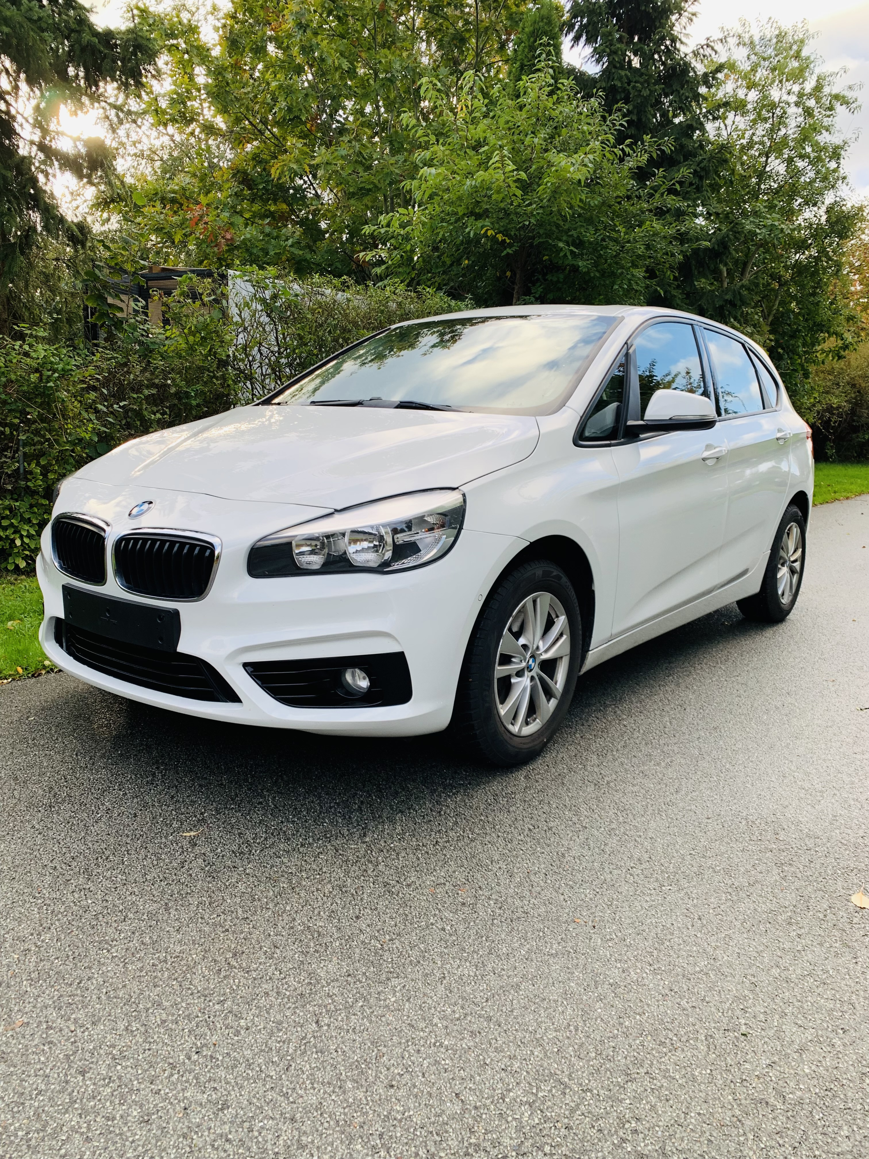 Hvid BMW 2-Serie fra 2014