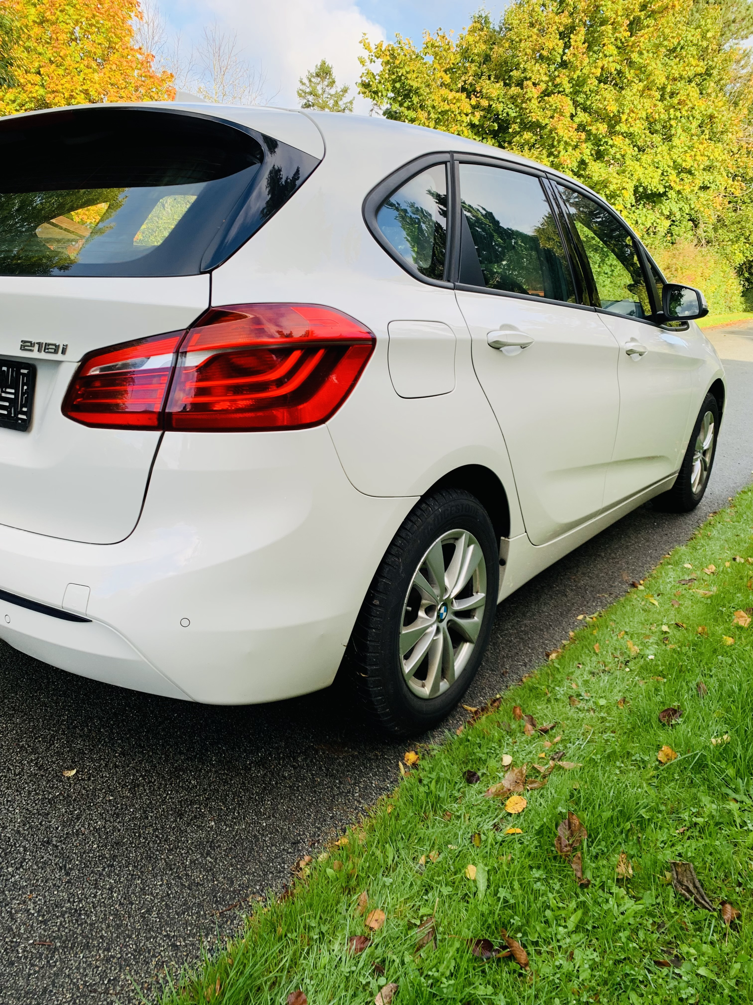 Hvid BMW 2-Serie fra 2014